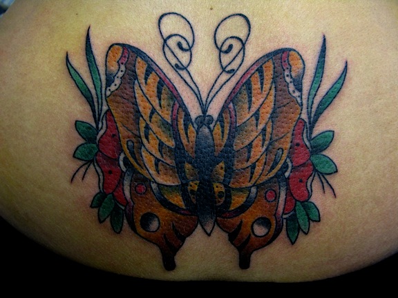 The butterfly was a cover of a smaller butterfly